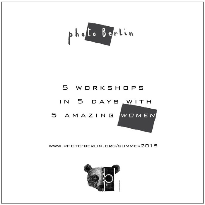 5workshops in 5 days with 5 amazing women